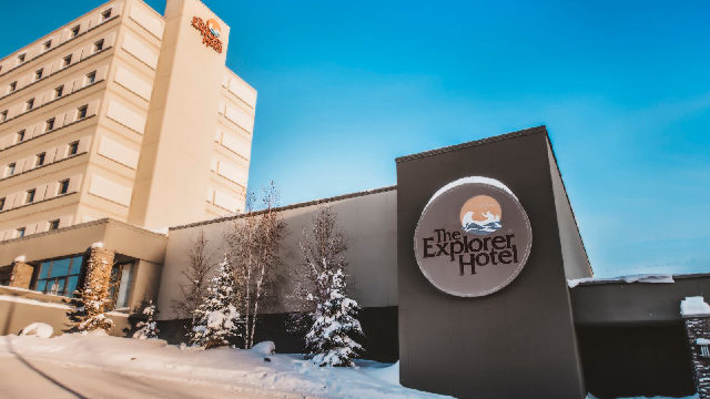 The Explorer Hotel in Yellowknife